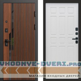 Входная дверь Флекс Бетон Спарта лиственница