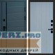 Termo Door Графит Line Flat Grey Софт