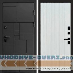 Дверь Termo Door Квадро Flat Белый софт