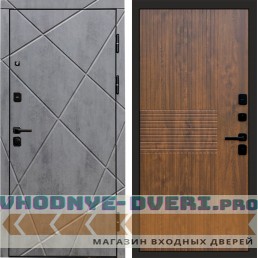 Termo Door Лучи бетон Мастино Дуб
