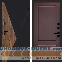 Дверь входная Termo Door Матрикс (MatriX) Марсель Шоколад