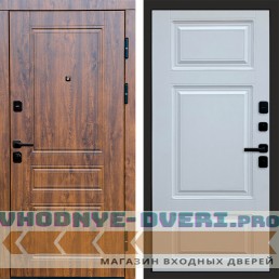 Дверь  Termo Door Орегон дуб Лион Белый софт