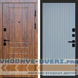 Termo Door Орегон дуб Flat Grey Софт