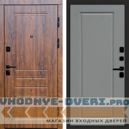 Входная дверь Орегон дуб Гранд Grey софт
