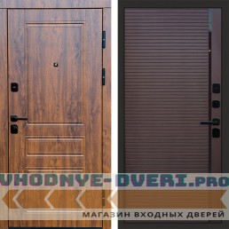 Входная дверь Орегон дуб Porte Шоколад