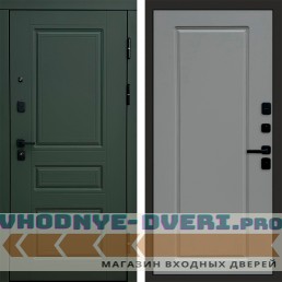 Входная дверь Орегон Грин Гранд Grey софт