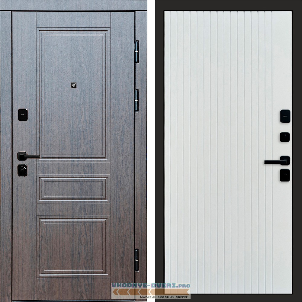 Дверь Termo Door Орегон венге Flat Белый софт