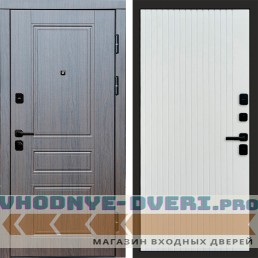 Дверь Termo Door Орегон венге Flat Белый софт