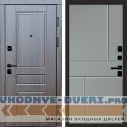 Дверь Termo Door Орегон венге Горизонт Grey софт