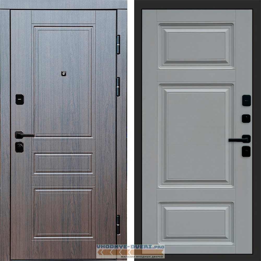 Дверь  Termo Door Орегон венге Лион Grey софт
