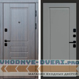 Входная дверь Орегон венге Гранд Grey софт