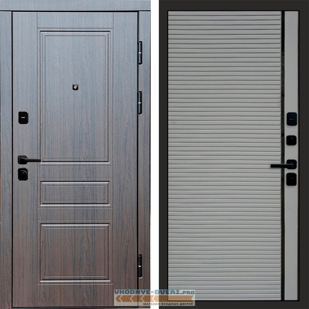 Входная дверь Орегон венге Porte Grey софт