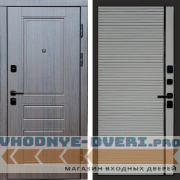 Входная дверь Орегон венге Porte Grey софт