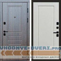 Входная дверь Termo Door Орегон венге Гранд Слоновая кость