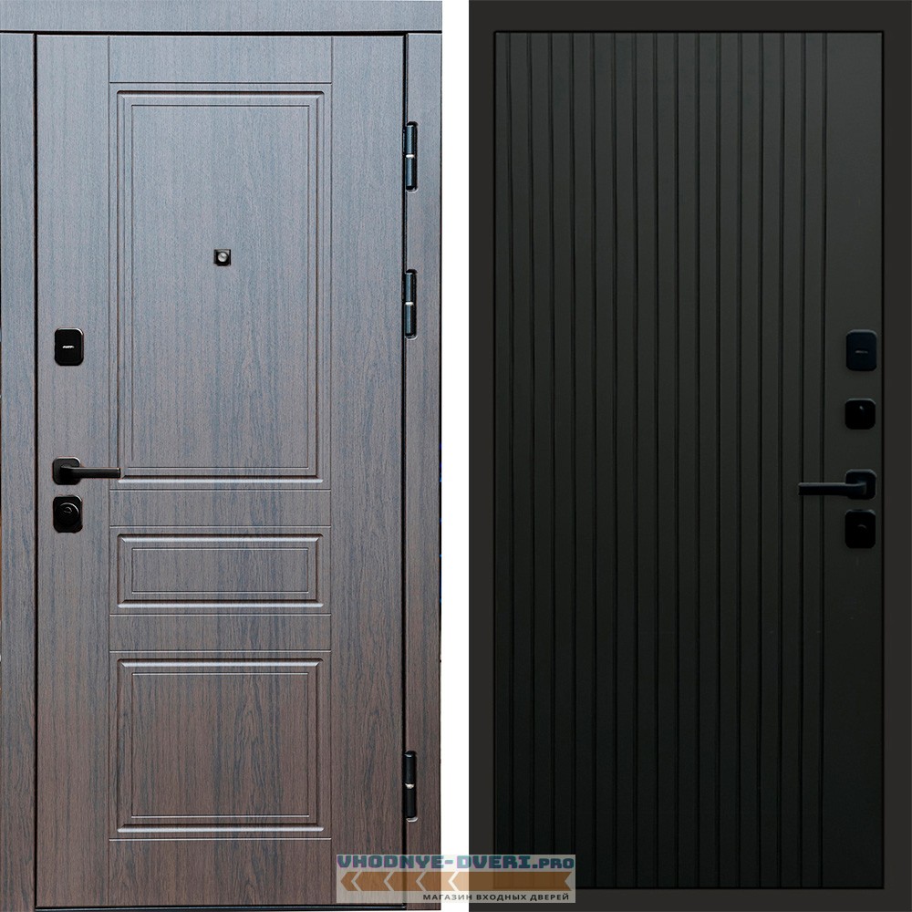 Termo Door Орегон венге Flat Черный кварц