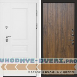 Входная дверь Орегон White Flat дуб