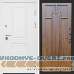 Входная дверь Орегон White Арка дуб