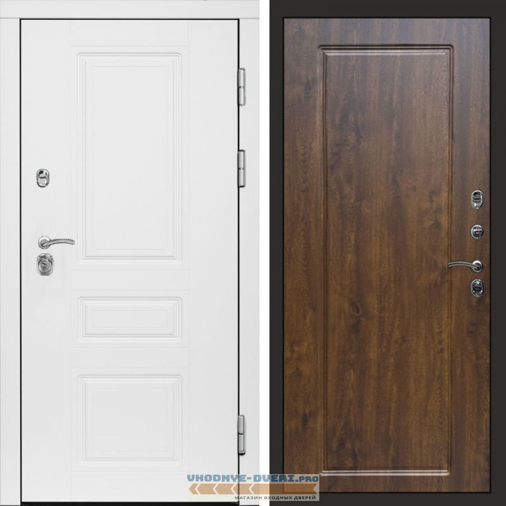 Входная дверь Орегон White Гранд дуб