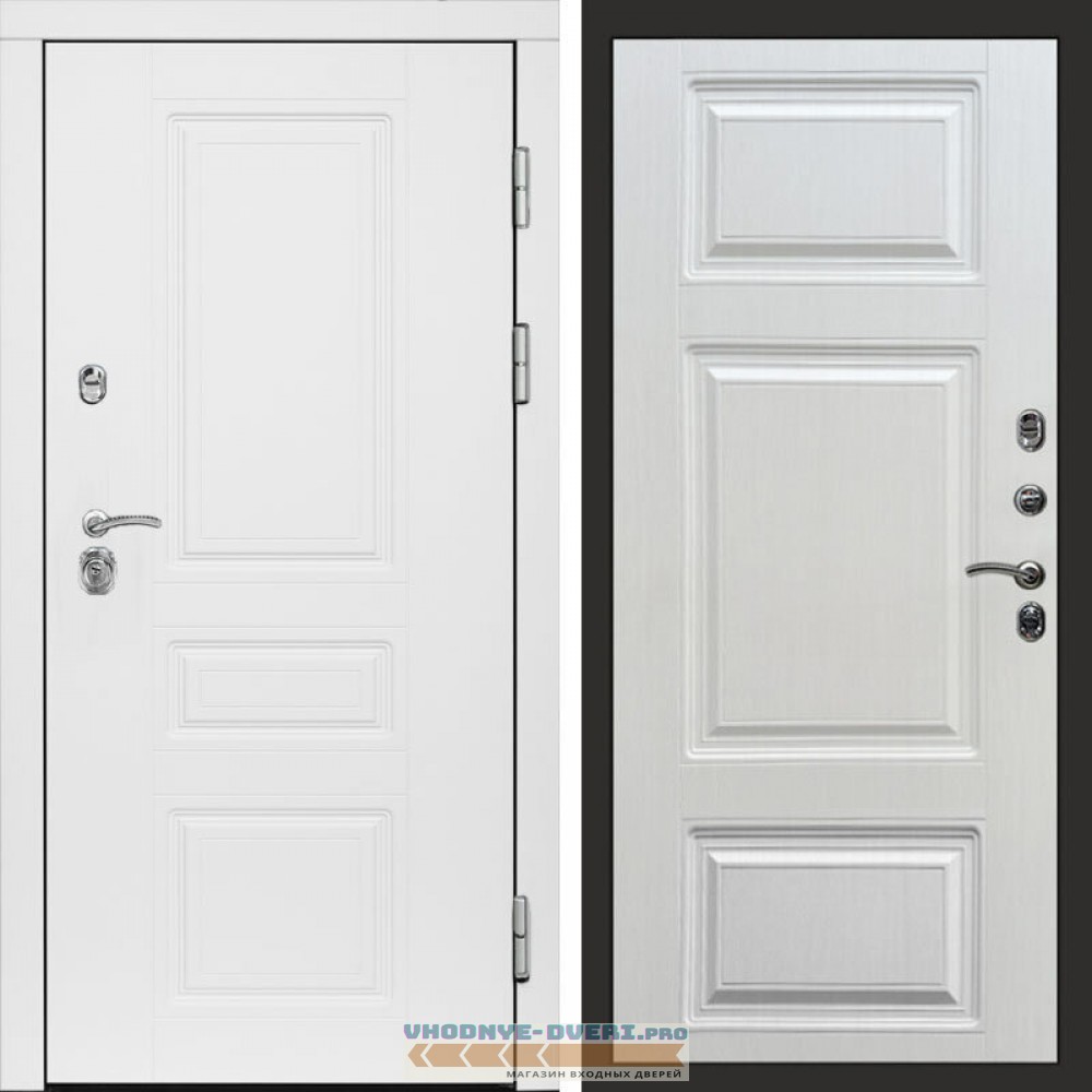 Входная дверь Орегон White Лион лиственница