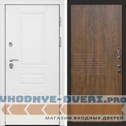 Входная дверь Орегон White Мастино дуб