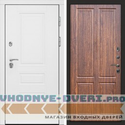 Входная дверь Орегон White Орех стандарт