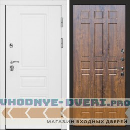 Входная дверь Орегон White Спарта дуб