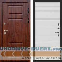 Входная дверь Премиум дуб White line