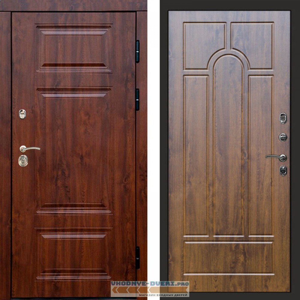 Входная дверь Премиум дуб Арка дуб