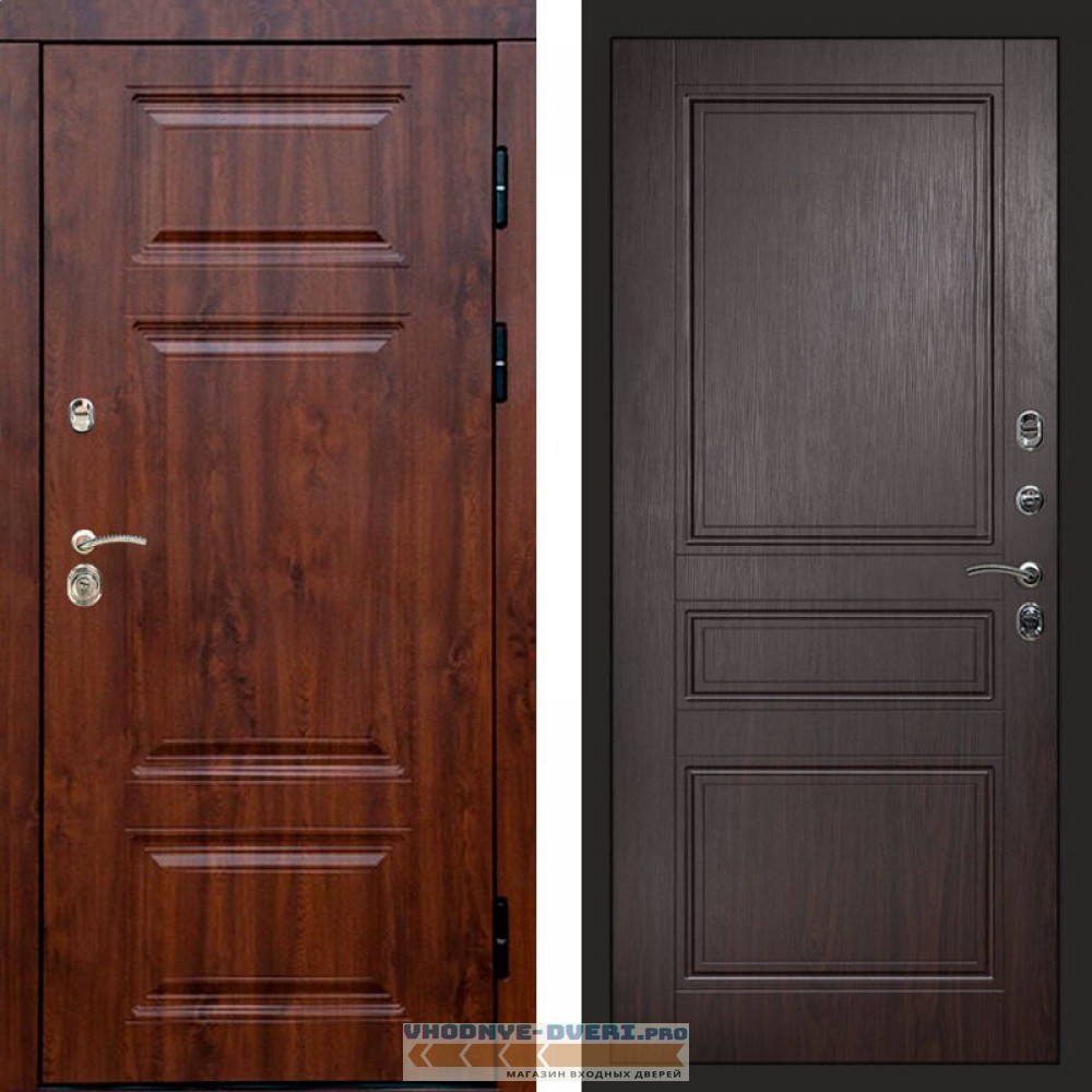 Входная дверь Премиум дуб Классика венге