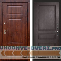 Входная дверь Премиум дуб Классика венге