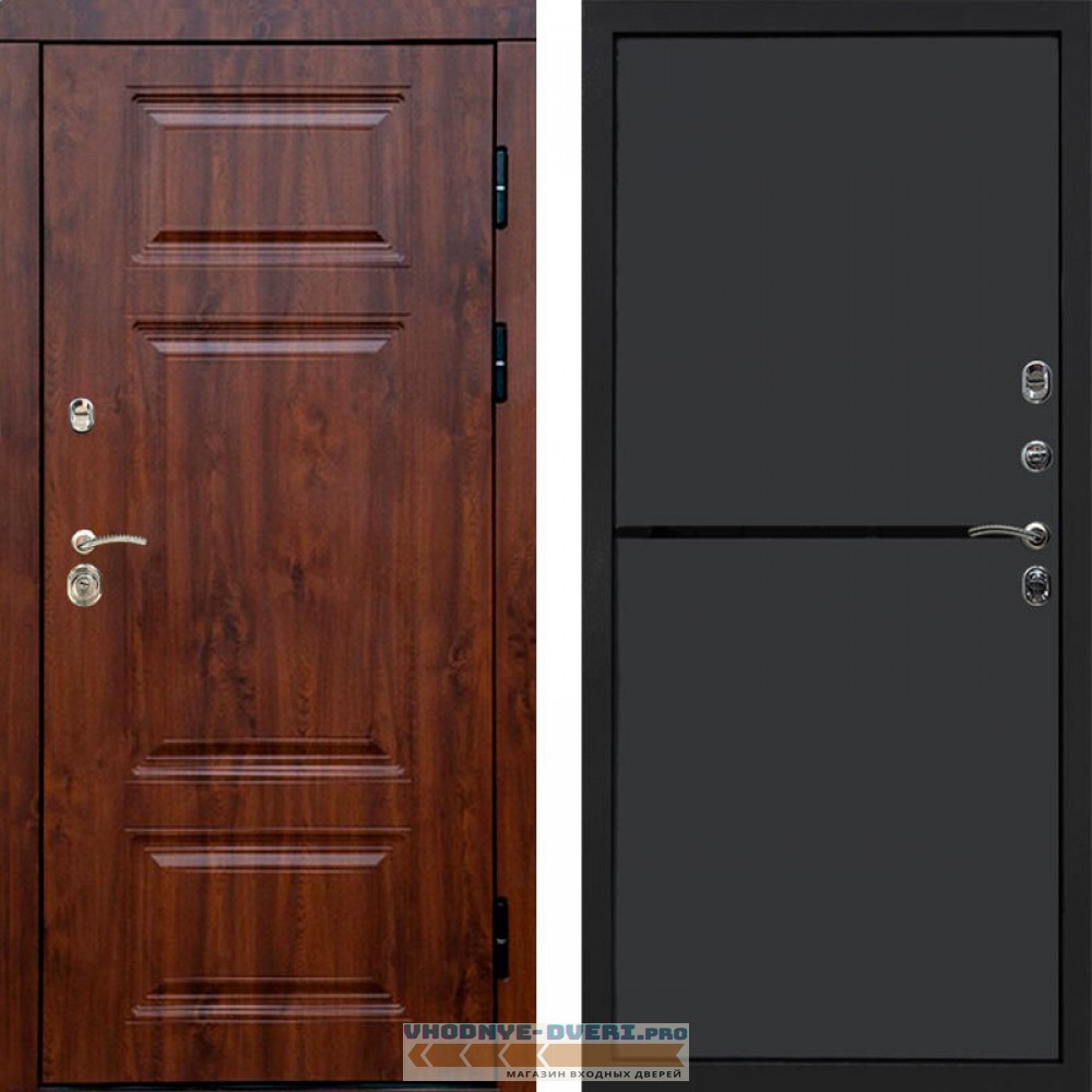 Входная дверь Премиум дуб Нео графит