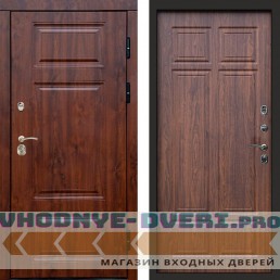 Входная дверь Премиум дуб Орех премиум