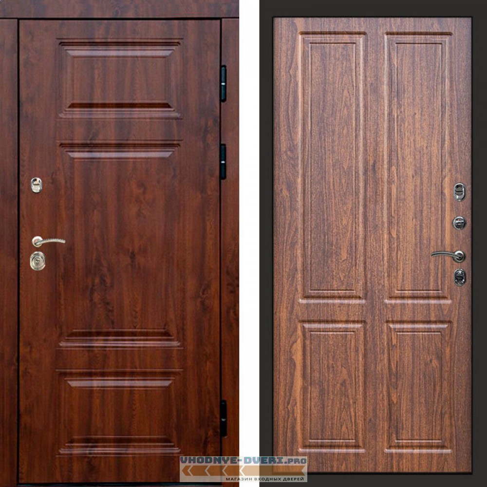 Входная дверь Премиум дуб Орех стандарт