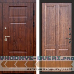 Входная дверь Премиум дуб Орех стандарт