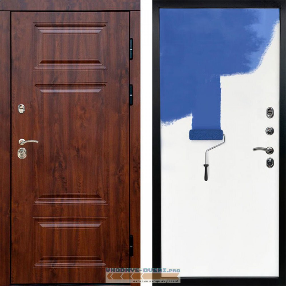 Входная дверь Премиум дуб Под покраску