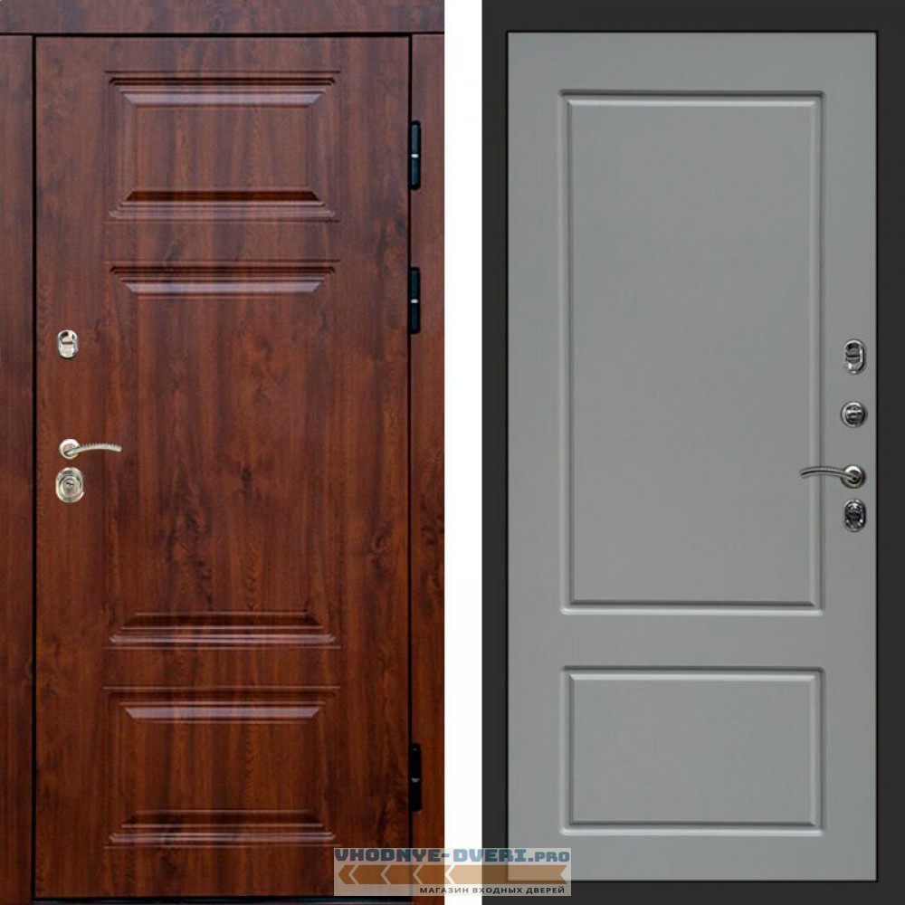 Входная дверь Премиум дуб Марсель grey софт