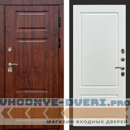 Входная дверь Премиум дуб Марсель белый софт