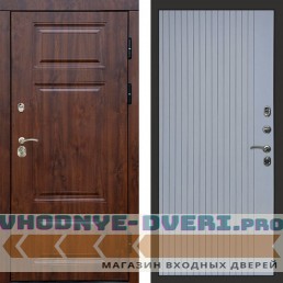 Входная дверь Премиум дуб Flat grey софт