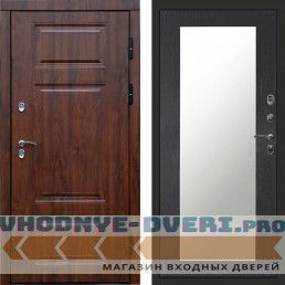 Входная дверь Премиум дуб Зеркало триумф венге