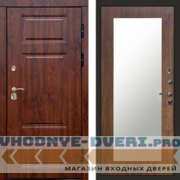 Входная дверь Премиум дуб Зеркало триумф дуб