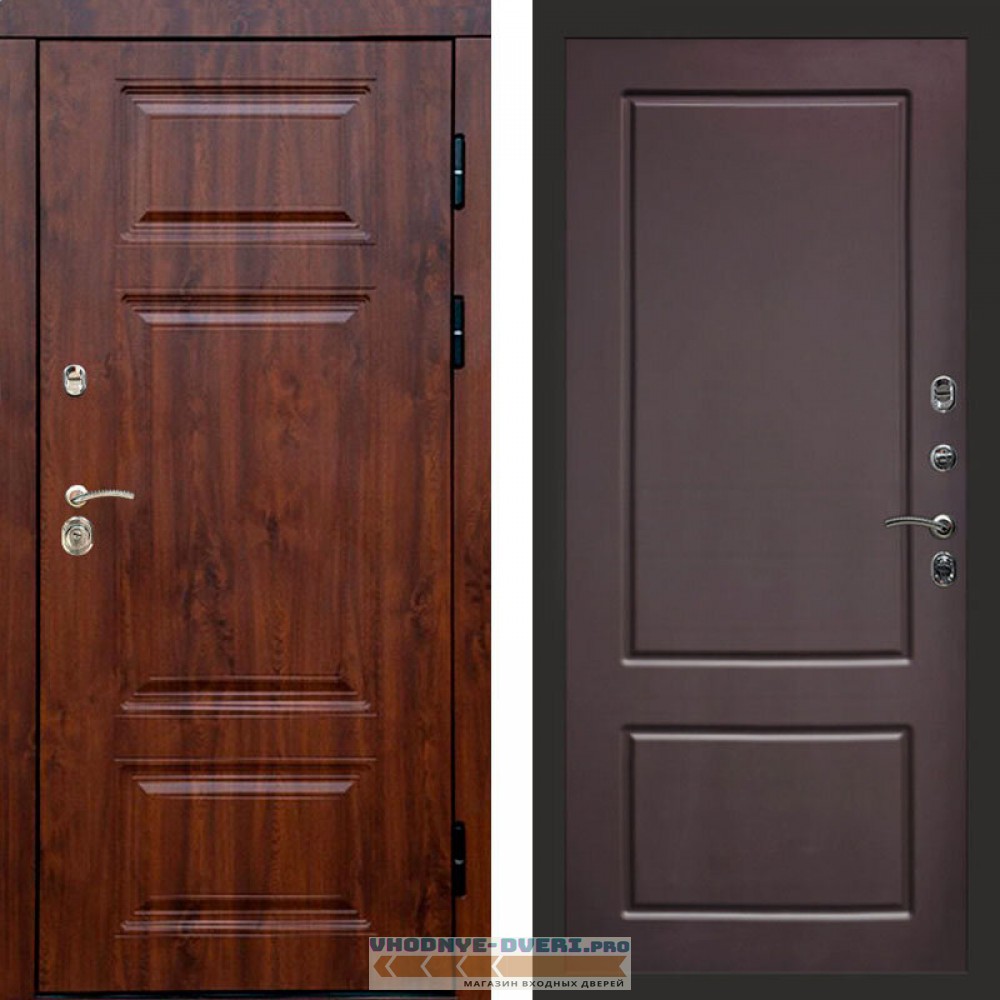 Входная дверь Премиум дуб Марсель шоколад