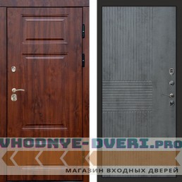 Входная дверь Премиум дуб Мастино бетон темный