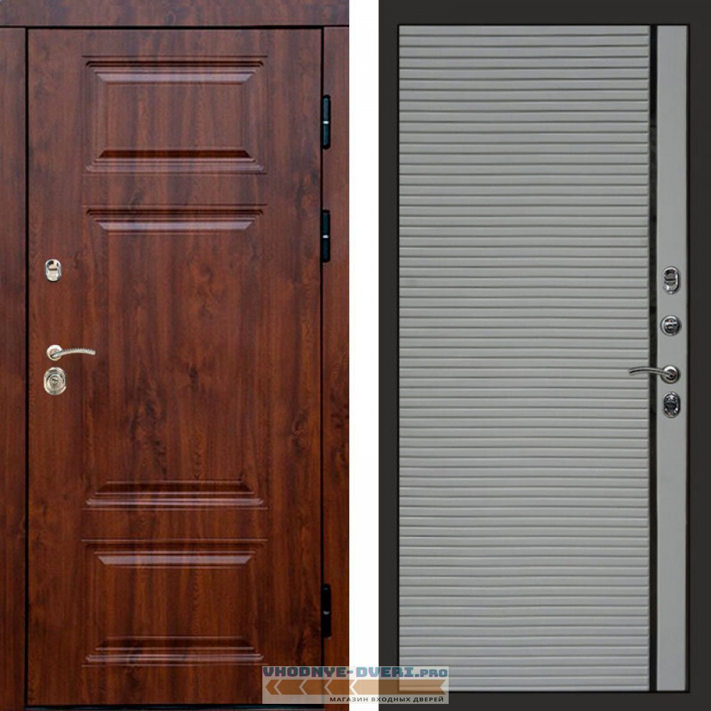 Входная дверь Премиум дуб Porte grey софт