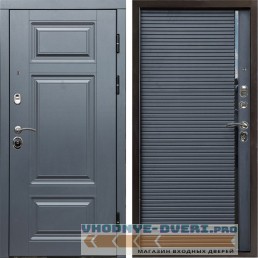 Входная дверь Termo Door Премиум Grey Porte black