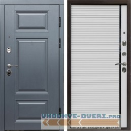 Входная дверь Termo Door Премиум Grey Porte white