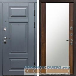 Входная дверь Termo Door Премиум Grey Зеркало дуб