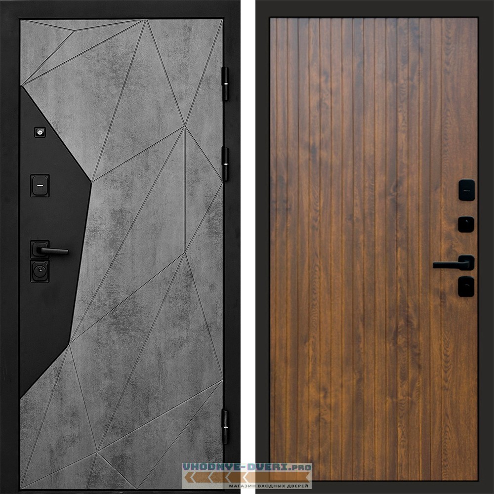 Дверь Termo Door Авангард Бетон Flat Дуб