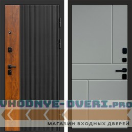 Дверь Termo Door ПРЕСТИЖ Горизонт Grey софт