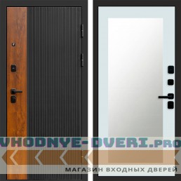 Дверь Termo Door ПРЕСТИЖ Зеркало Триумф Белый софт