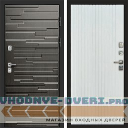 Дверь Termo Door Ривьера венге Flat Белый софт